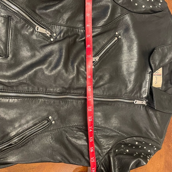 Women’s genuine leather motorcycle jacket - Picture 6 of 6